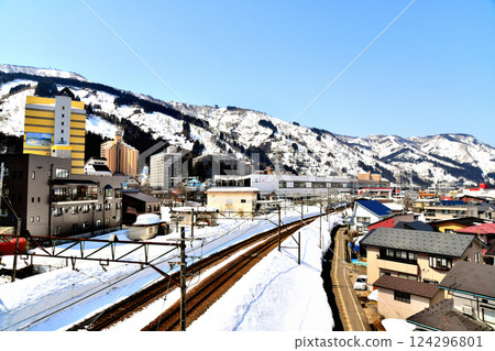 越後湯澤站週邊景觀（新潟縣湯澤町）[2025年3月] 124296801