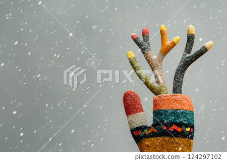 Snow and wool gloves Snow and wool gloves 124297102
