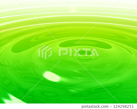 在水面上蔓延的漣漪 124298251