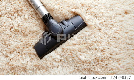 High-performance vacuum cleaner head deep cleaning thick plush carpet 124298397