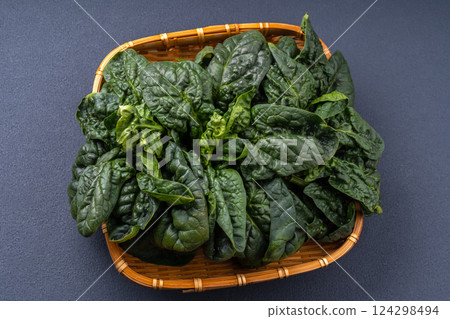 Shrinking spinach Shrinking spinach 124298494