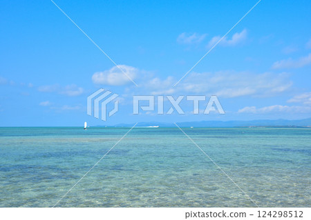 Okinawa Prefecture Taketomijima Kaiji Beach 124298512