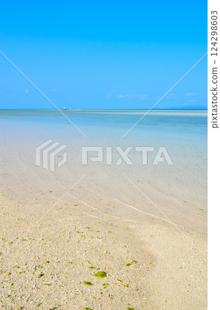 沖繩竹富島近土井海灘 124298603
