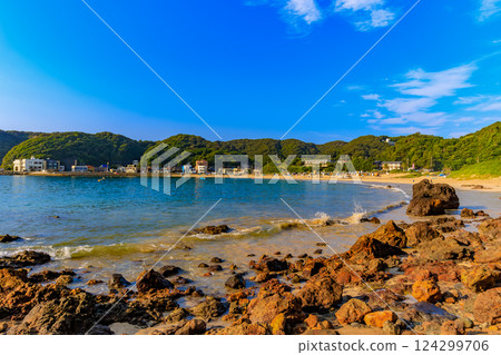 Shizuoka Prefecture, Shimoda City, Tonoura Beach 124299706