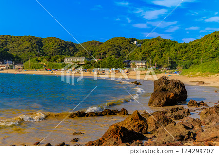 Shizuoka Prefecture, Shimoda City, Tonoura Beach 124299707