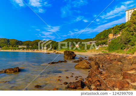 Shizuoka Prefecture, Shimoda City, Tonoura Beach Shizuoka Prefecture, Shimoda City, Tonoura Beach 124299709