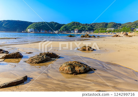 Shizuoka Prefecture, Shimoda City, Tonoura Beach 124299716