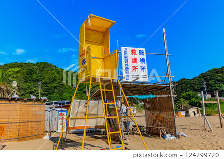 Shizuoka Prefecture, Shimoda City, Tonoura Beach 124299720