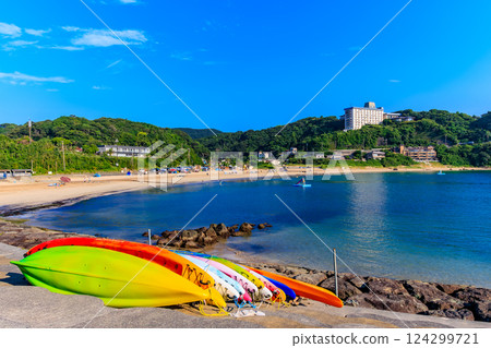Shizuoka Prefecture, Shimoda City, Tonoura Beach 124299721
