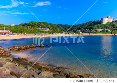 Shizuoka Prefecture, Shimoda City, Tonoura Beach 124299724