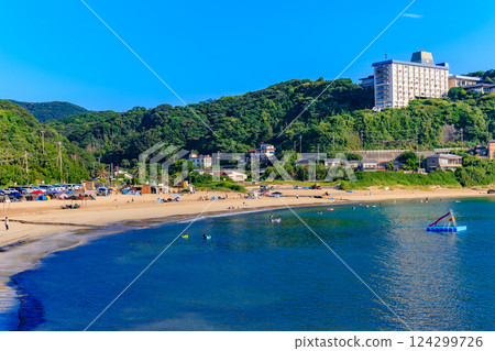 Shizuoka Prefecture, Shimoda City, Tonoura Beach 124299726