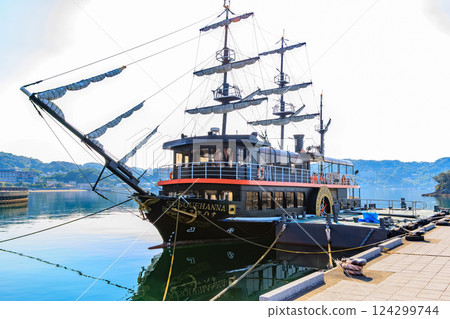 Shizuoka Prefecture, Shimoda City, Shimoda Port Tour, Black Ships (Susquehanna) Shizuoka Prefecture, Shimoda City, Shimoda Port Tour, Black Ships (Susquehanna) 124299744