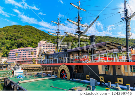 靜岡縣、下田市、下田港遊覽、黑船（Susquehanna） 124299746