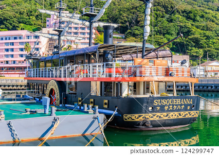 靜岡縣、下田市、下田港遊覽、黑船（Susquehanna） 124299747