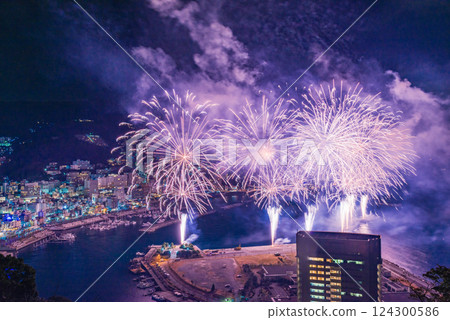 [Shizuoka Prefecture] Atami's million-dollar night view and seaside fireworks festival 124300586