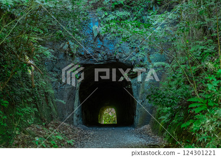 Hand-carved tunnel at Koura Beach, Onjuku Town, Chiba Prefecture Hand-carved tunnel at Koura Beach, Onjuku Town, Chiba Prefecture 124301221