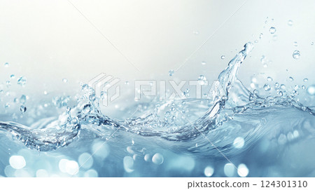 Image of flowing water AI image Image of flowing water AI image 124301310