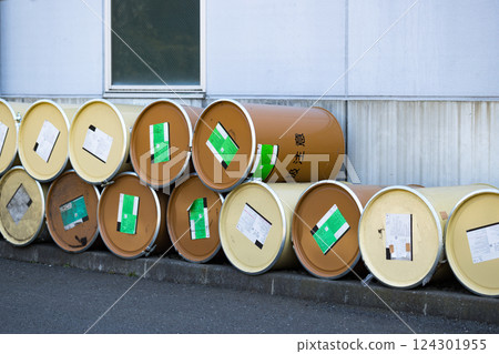 Factory drum storage area 124301955