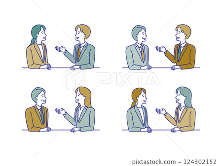 討論商界人士 124302152