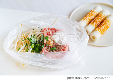 竹輪餃子的材料 124302588