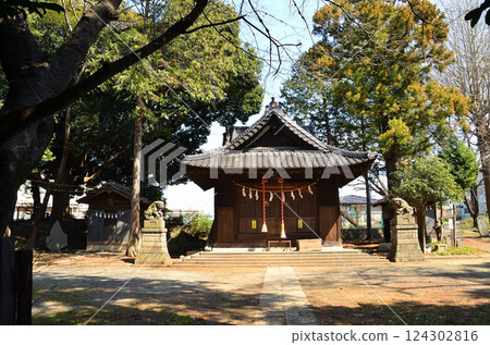 Hikawa Shrine in Takibamuro, Konosu City, Saitama Prefecture 124302816