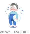 A boy who is crying 124303036