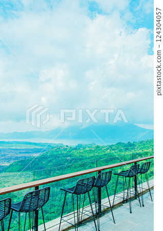 峇裡島金塔馬尼高原全景咖啡廳 124304057
