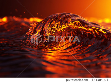 液態金屬波 124304921