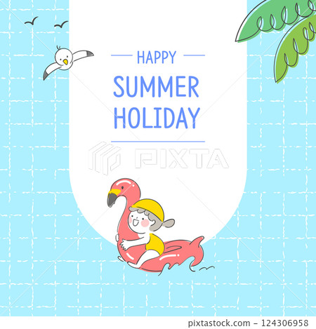 Banner Design for Summer Holiday Banner Design for Summer Holiday 124306958