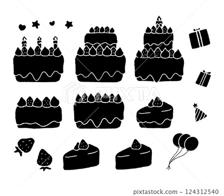 Cake_Birthday_Party_Christmas_Material Cake_Birthday_Party_Christmas_Material 124312540