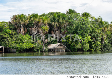 Boat trip on the Preguica River near Barreirinhas, Lencois Maranhenses, Maranhao, Brazil Boat trip on the Preguica River near Barreirinhas, Lencois Maranhenses, Maranhao, Brazil 124314620