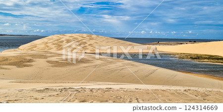 Dunas do Mouro at Ilha do Caju, Ilha das Canarias, Brazil. Delta do Parnaiba and Delta das Americas Dunas do Mouro at Ilha do Caju, Ilha das Canarias, Brazil. Delta do Parnaiba and Delta das Americas 124314669