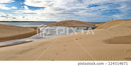 Dunas do Mouro at Ilha do Caju, Ilha das Canarias, Brazil. Delta do Parnaiba and Delta das Americas Dunas do Mouro at Ilha do Caju, Ilha das Canarias, Brazil. Delta do Parnaiba and Delta das Americas 124314671