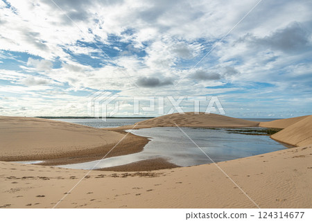 Dunas do Mouro at Ilha do Caju, Ilha das Canarias, Brazil. Delta do Parnaiba and Delta das Americas Dunas do Mouro at Ilha do Caju, Ilha das Canarias, Brazil. Delta do Parnaiba and Delta das Americas 124314677