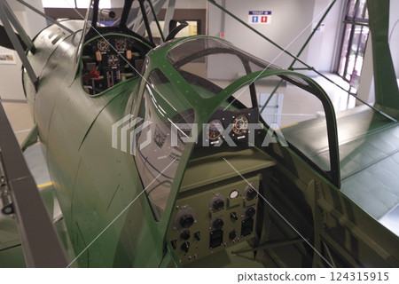 Zero-type observation aircraft on display at the Yamato Museum 124315915