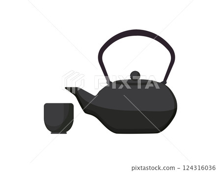 Traditional Teapot 124316036