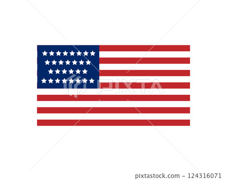 USA Flag Icon USA Flag Icon 124316071