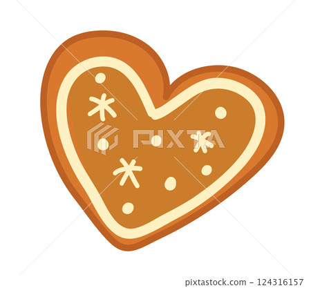 Gingerbread Heart 124316157