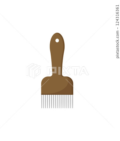 Wooden Bee Comb 124316361