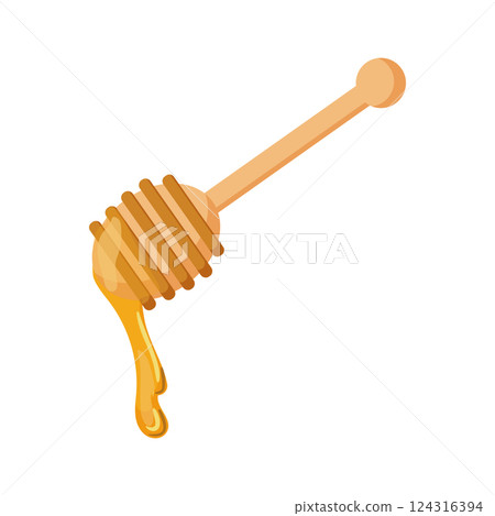 Honey Dipper with Honey Honey Dipper with Honey 124316394