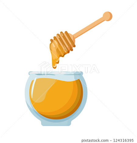Honey Dip in Bowl Honey Dip in Bowl 124316395