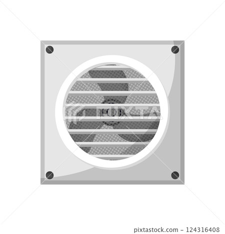 Gray Fan Blade Design 124316408