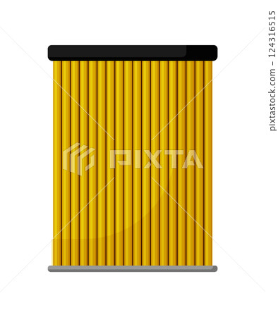 Cylindrical Oil Filter Cylindrical Oil Filter 124316515