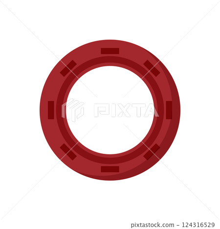Red Oil Seal 124316529