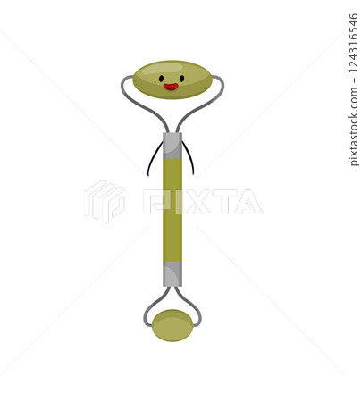 Green Jade Roller Character 124316546