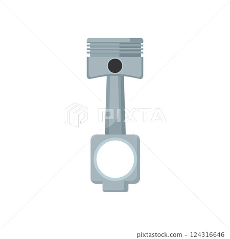 Engine Piston with Rod Engine Piston with Rod 124316646