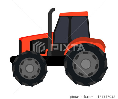Red Farm Tractor Red Farm Tractor 124317038