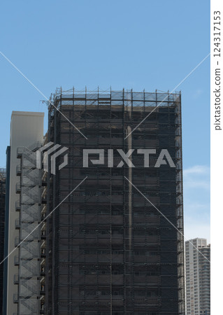 Apartment under construction 124317153