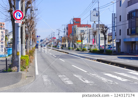 Yashio City, Saitama Prefecture Along the Soka-Matsudo Line March 2025 124317174