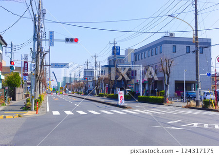 Yashio City, Saitama Prefecture Along the Soka-Matsudo Line March 2025 124317175